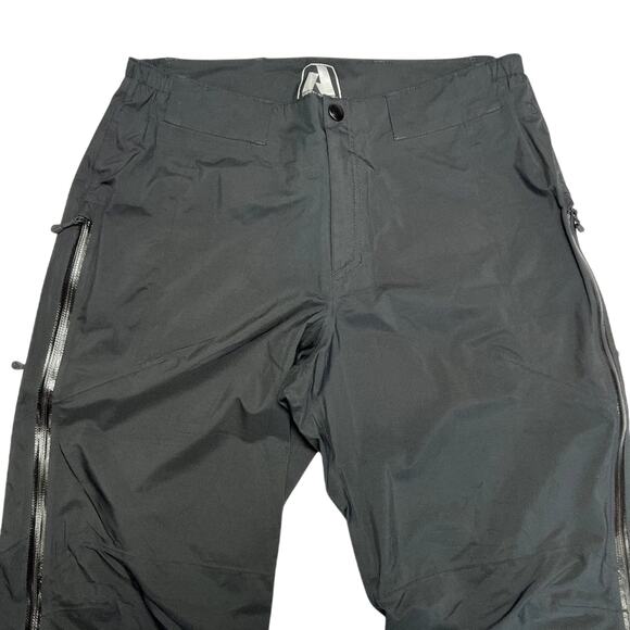 Eddie Bauer First Ascent Hiking Guide Pant SIZE S Hard Shell Side Zip Drop Seat - Picture 4 of 12